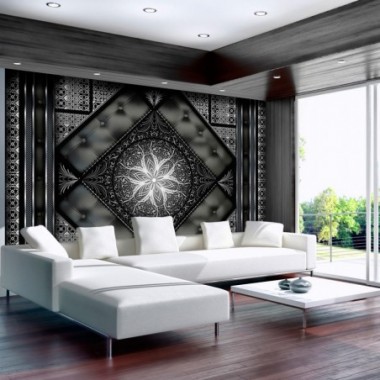 Fotomurale - Black mosaic - 100x70