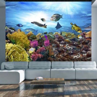 Fotomurale adesivo - Coral reef - 98x70