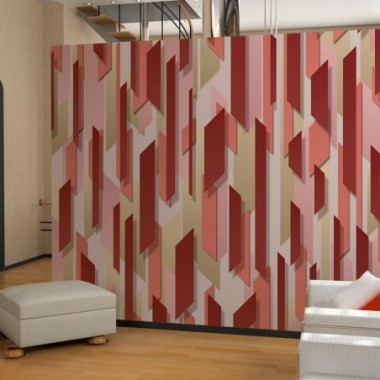 Fotomurale - Strawberry field - 50x1000