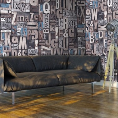 Fotomurale - Scrabble - 50x1000