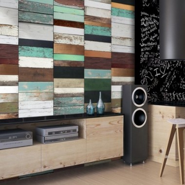 Fotomurale - Struttura di legno - 50x1000