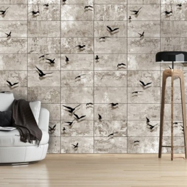 Fotomurale - Bird Migrations - 50x1000