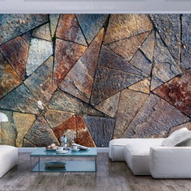 Fotomurale - Pavement Tiles (Colourful) - 250x175