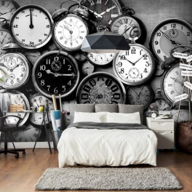 Fotomurale - Retro Clocks - 200x140