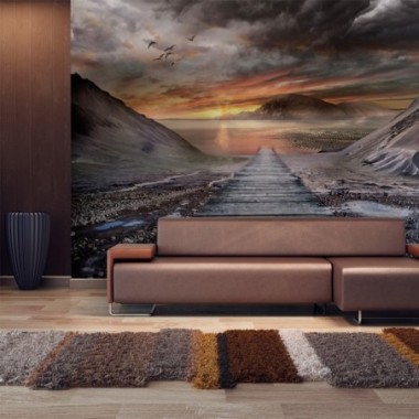 Fotomurale - Terra abbandonata - 250x193