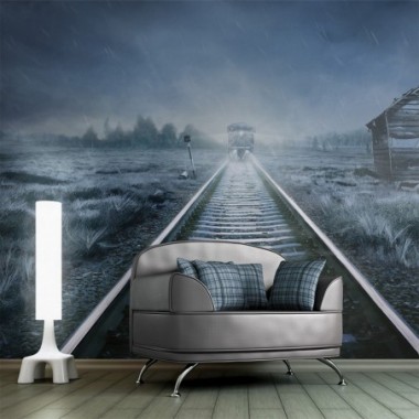 Fotomurale - Treno fantasma - 250x193