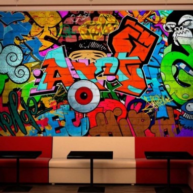 Fotomurale - Graffiti art - 250x175