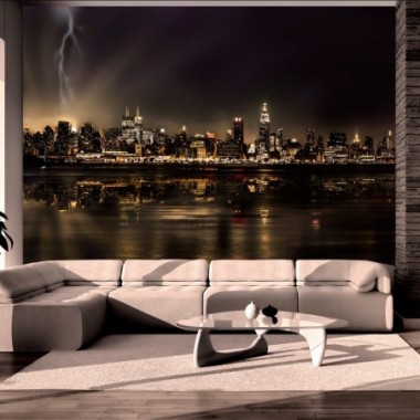 Fotomurale - Tempesta a New York - 250x175