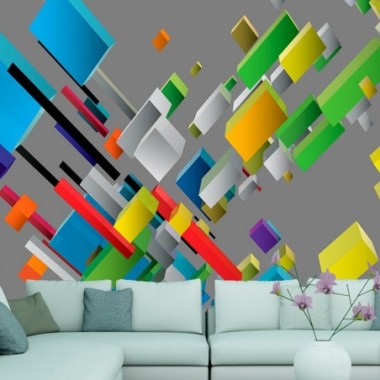 Fotomurale - Color puzzle - 250x175