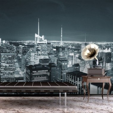 Fotomurale - Vita notturna a New York - 300x231