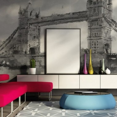 Fotomurale - In riva al Tamigi - 300x231