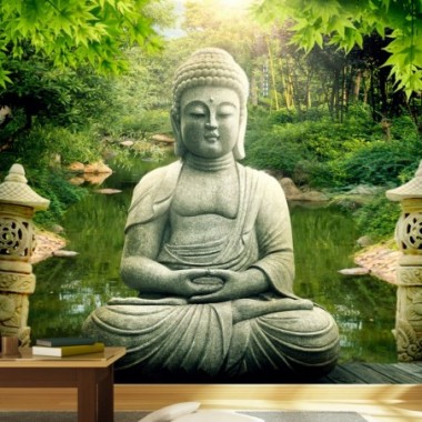 Fotomurale - Giardino di Buddha - 300x210