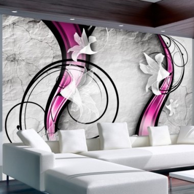 Fotomurale adesivo - Danza con gigli - 294x210