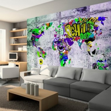 Fotomurale adesivo -  Borders of Colors - 441x315