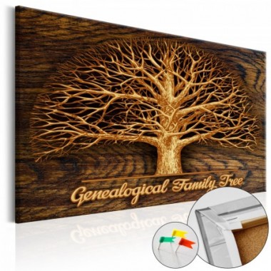 Quadri di sughero - Family Tree [Corkboard] - 90x60