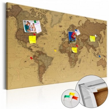 Quadri di sughero - Ancient World Map [Cork Map] -...