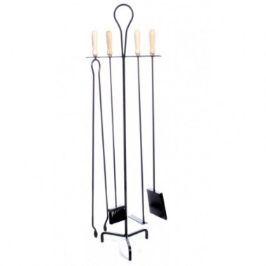 PORTATTREZZI SET  MANICO LEGNO CM 100