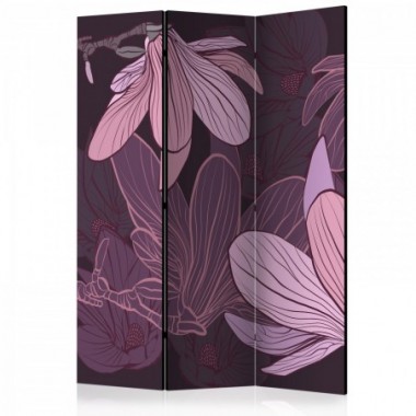 Paravento - Dreamy flowers [Room Dividers] - 135x172
