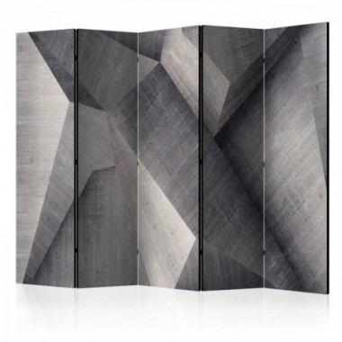 Paravento - Abstract concrete blocks II [Room...