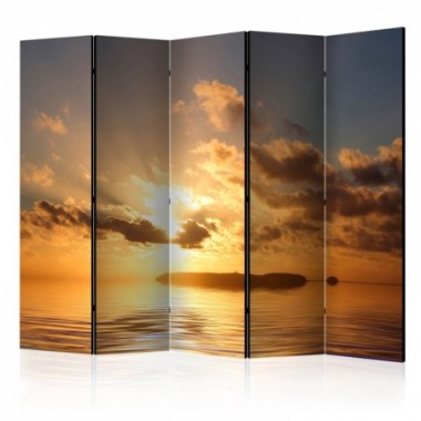 Paravento - sea - sunset II [Room Dividers] - 225x172