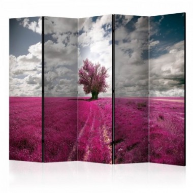 Paravento - Magenta meadow II [Room Dividers] - 225x172