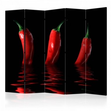 Paravento - Chili pepper II [Room Dividers] - 225x172