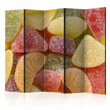 Paravento - Tasty fruit jellies II [Room Dividers] -...