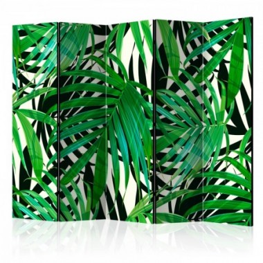 Paravento - Tropical Leaves II [Room Dividers] -...