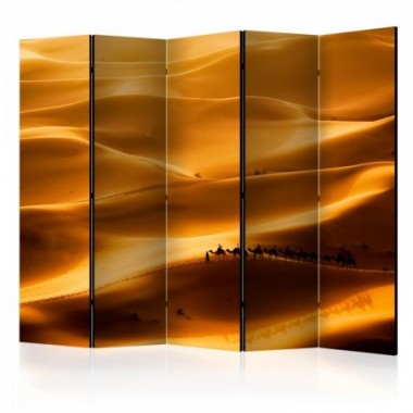 Paravento - Caravan of camels II [Room Dividers] -...