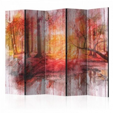 Paravento - Autumnal Forest II [Room Dividers] -...