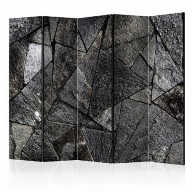 Paravento - Pavement Tiles (Grey) II [Room Dividers]...