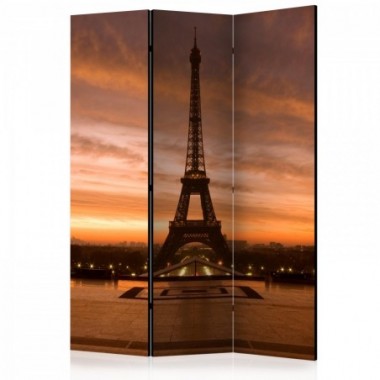 Paravento - Eiffel tower at dawn [Room Dividers] -...