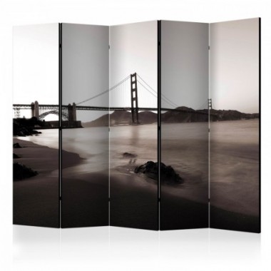 Paravento - San Francisco: Golden Gate Bridge in...
