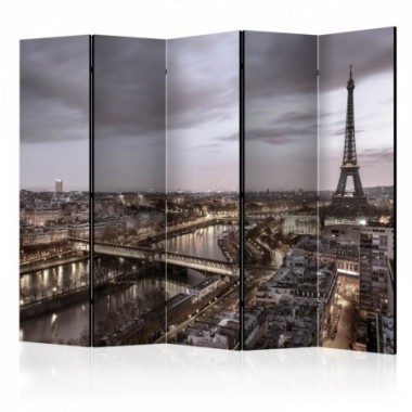 Paravento - Night in Paris II [Room Dividers] - 225x172