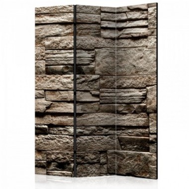 Paravento - Beautiful Brown Stone [Room Dividers] -...