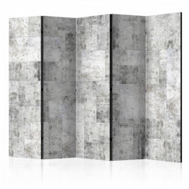 Paravento - Concrete: Grey City II [Room Dividers] -...