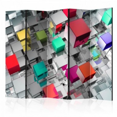Paravento - Colours of Metal II [Room Dividers] -...