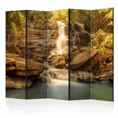Paravento - Sunny Waterfall II [Room Dividers] -...