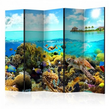 Paravento - Heavenly Maldive II [Room Dividers] -...