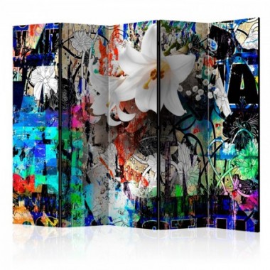 Paravento - Urban Lily II [Room Dividers] - 225x172