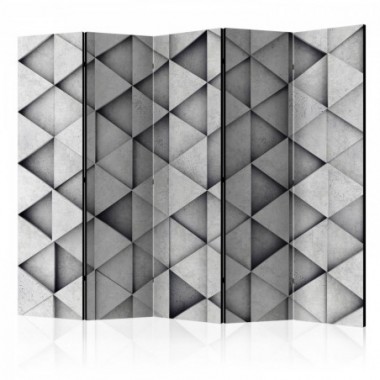 Paravento - Grey Triangles II [Room Dividers] - 225x172