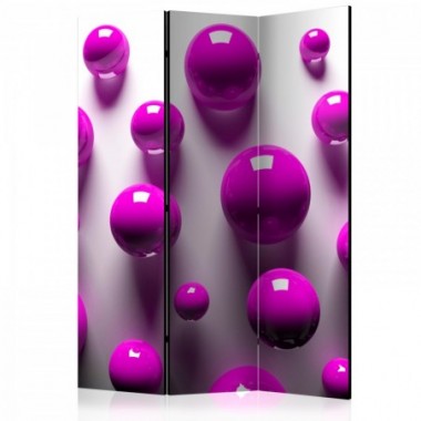 Paravento - Purple Balls [Room Dividers] - 135x172