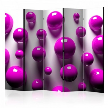 Paravento - Purple Balls II [Room Dividers] - 225x172