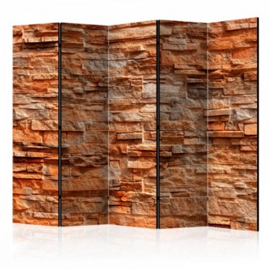 Paravento - Orange Stone II [Room Dividers] - 225x172