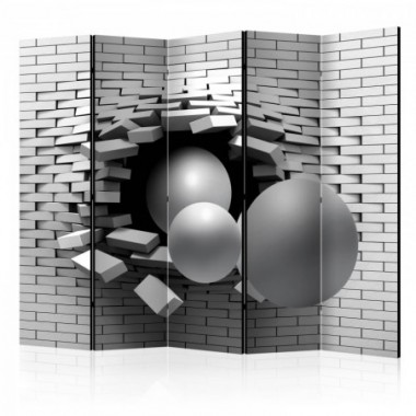 Paravento - Brick In The Wall II [Room Dividers] -...