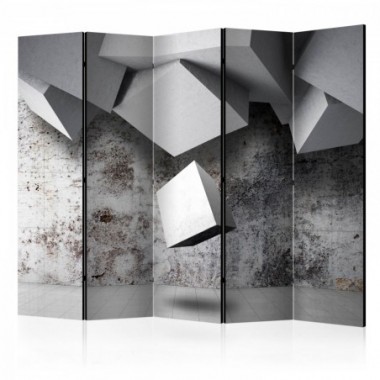 Paravento - Geometric rain II [Room Dividers] - 225x172
