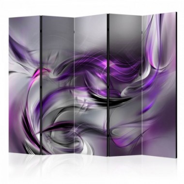 Paravento - Purple Swirls II II [Room Dividers] -...