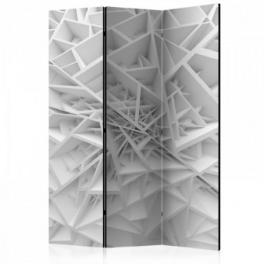 Paravento - White Spider's Web [Room Dividers] -...