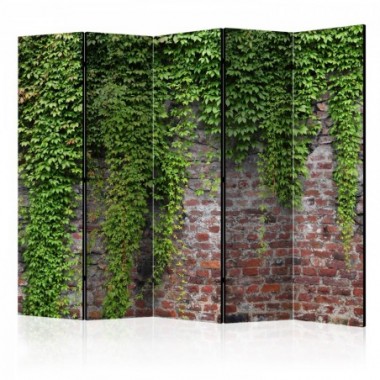 Paravento - Brick and ivy II [Room Dividers] - 225x172