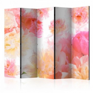 Paravento - Pastel peonies II [Room Dividers] - 225x172